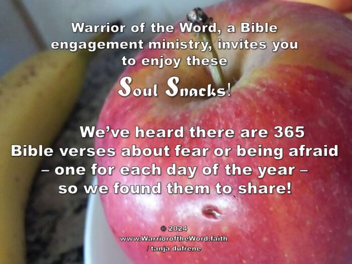 May God bless us still, so that all the ends of the earth will fear him.  Psalm 67:7 NIV  
God’s blessings on us are a witness of His goodness so others will fear Him, too. #faith #warrior #words #fear #Bible #believers #Jesus #SoulSnack